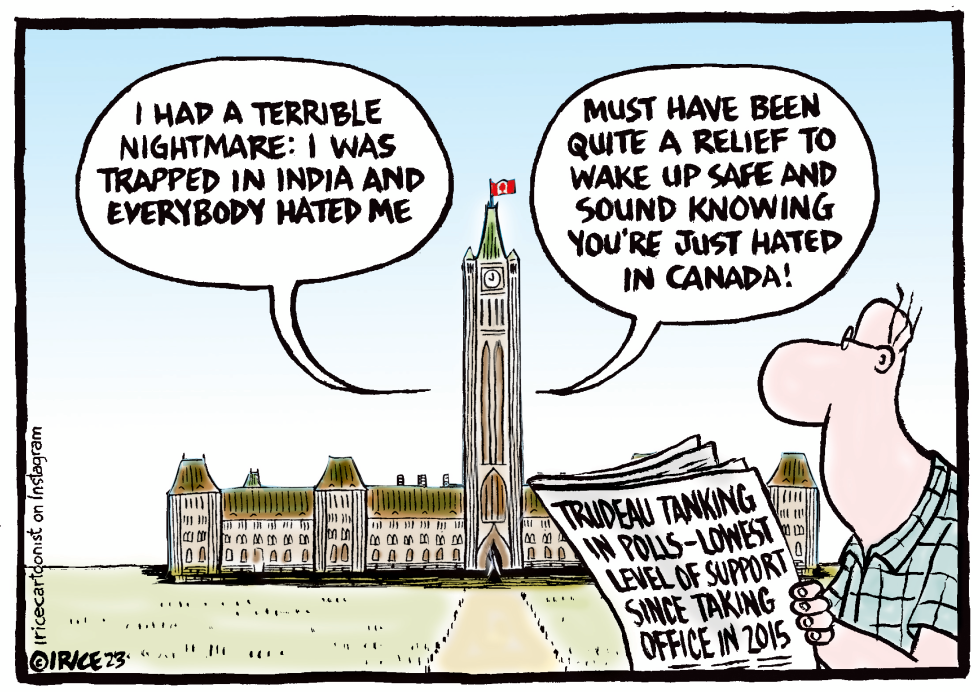 Trudeau Tanking in Polls