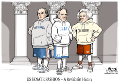 HISTORICAL PRECEDENT FOR SENATOR FETTERMAN HOODIES by R.J. Matson