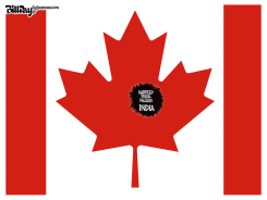 CANADA AND INDIA by Bill Day