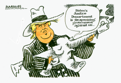 REPUBLICANS CLAIM BIDEN WEAPONIZES GOVERNMENT by Jimmy Margulies