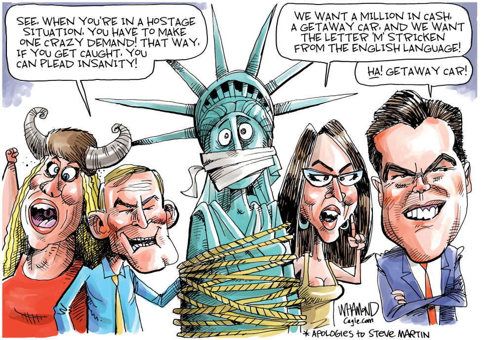 Freedom Caucus holds U.S. hostage