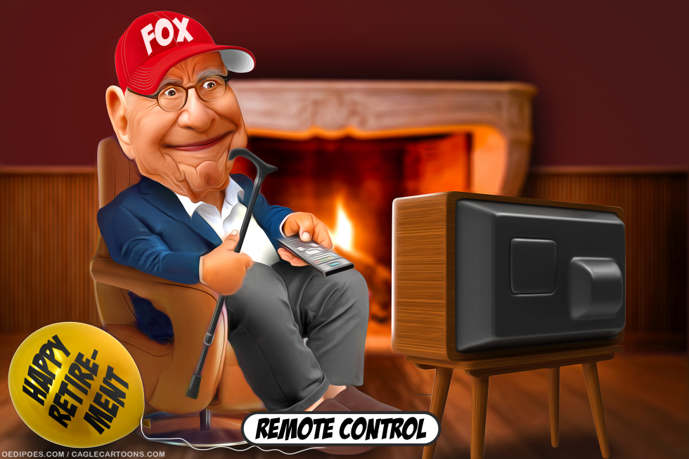 Rupert Murdoch Takes a Step Back