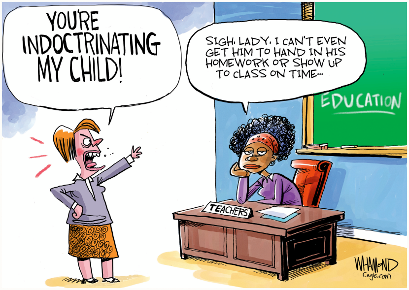 Teachers and indoctrination