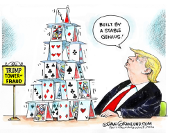 TRUMP FRAUDSTER by Dave Granlund