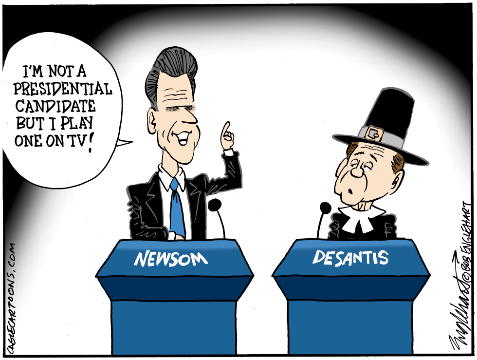 Newsom Debates DeSantis