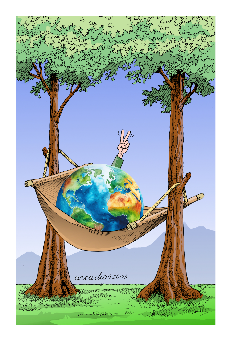 Trees, life support.