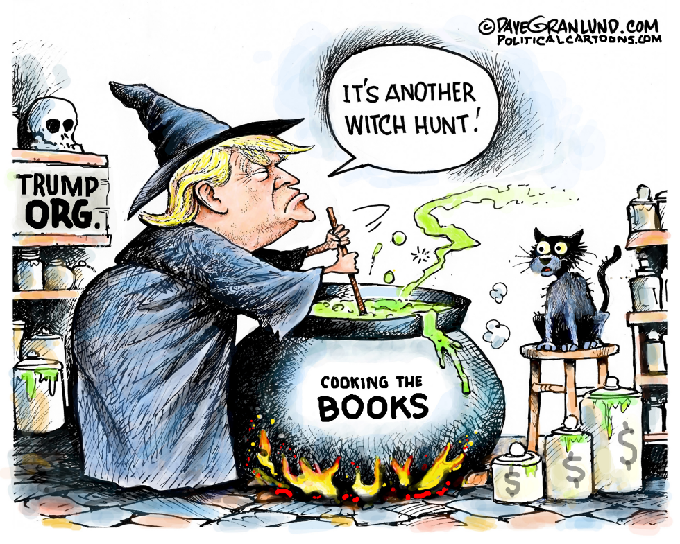 Trump cooking the books