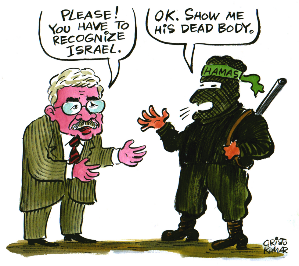 Hamas and Abbas's referendum - COLOR