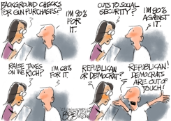 DEMOCRAT ELITES by Pat Bagley