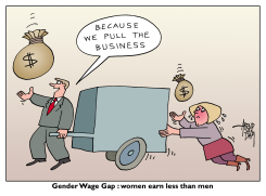 GENDER PAY GAP by Arend van Dam