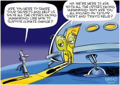 THE SEARCH FOR INTELLIGENT LIFE by Dave Whamond