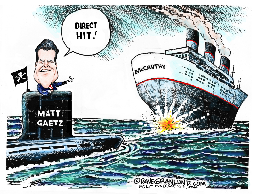 Gaetz torpedoes McCarthy
