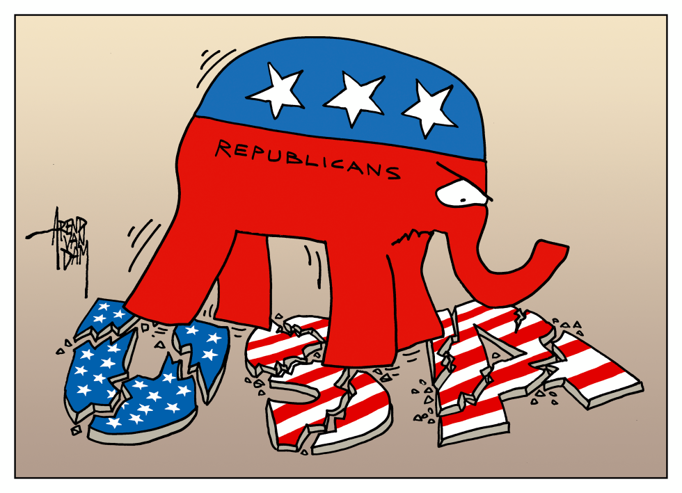 destructive party