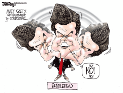 BOBBLEHEAD MATT GAETZ by Bill Day