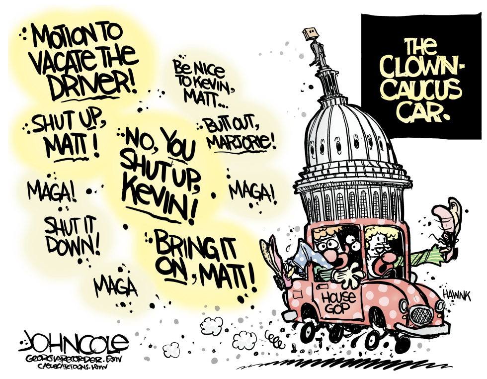The Clown-Caucus Car