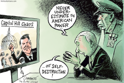 CAPITOL HILL CHAOS by Patrick Chappatte