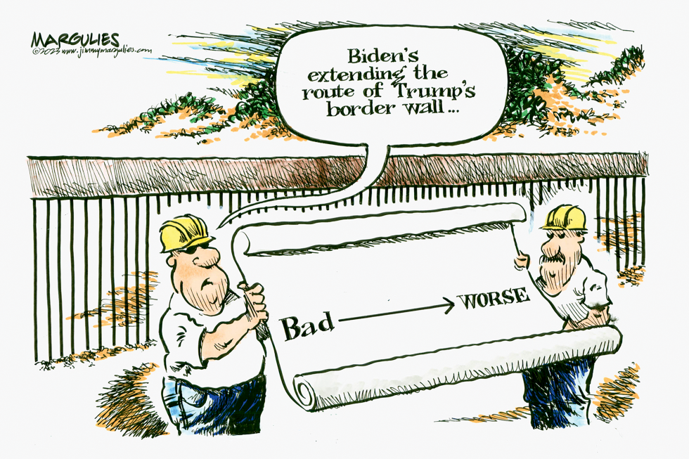 Biden Extends Trump Border Wall