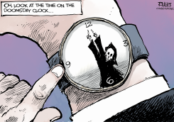 DOOMSDAY CLOCK by Rivers