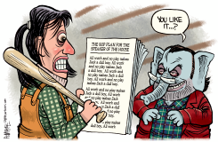 GOP SPEAKER PLAN by Rick McKee
