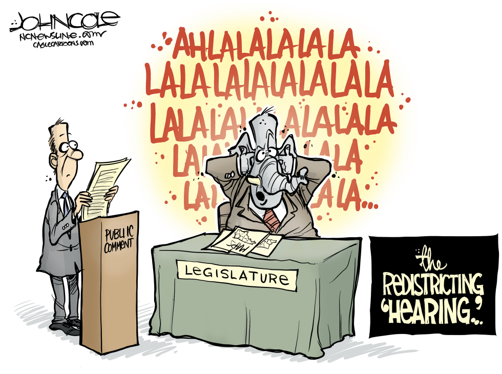 NORTH CAROLINA Republican Redistricting 'Hearing'