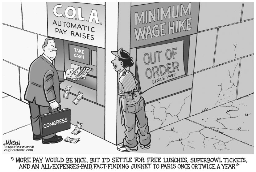 Congressional Pay Raise-Grayscale
