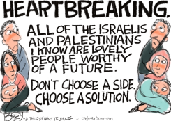 WAR WEARY by Pat Bagley