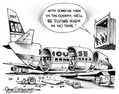 GOP HOUSE DIVIDED 2023 by Dave Granlund