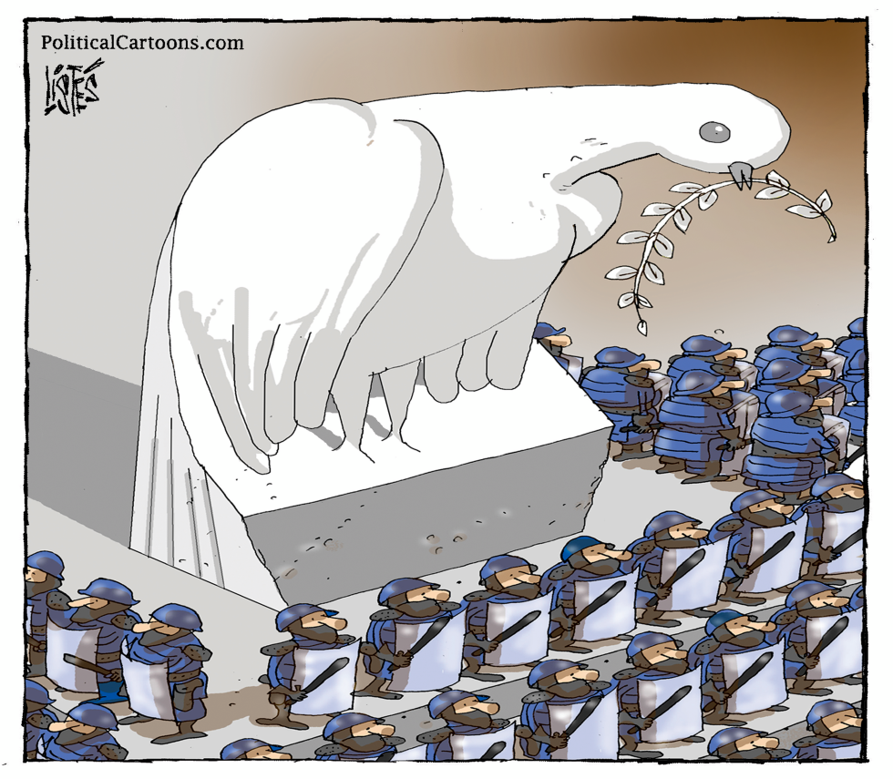 DOVE OF PEACE IN GAZA