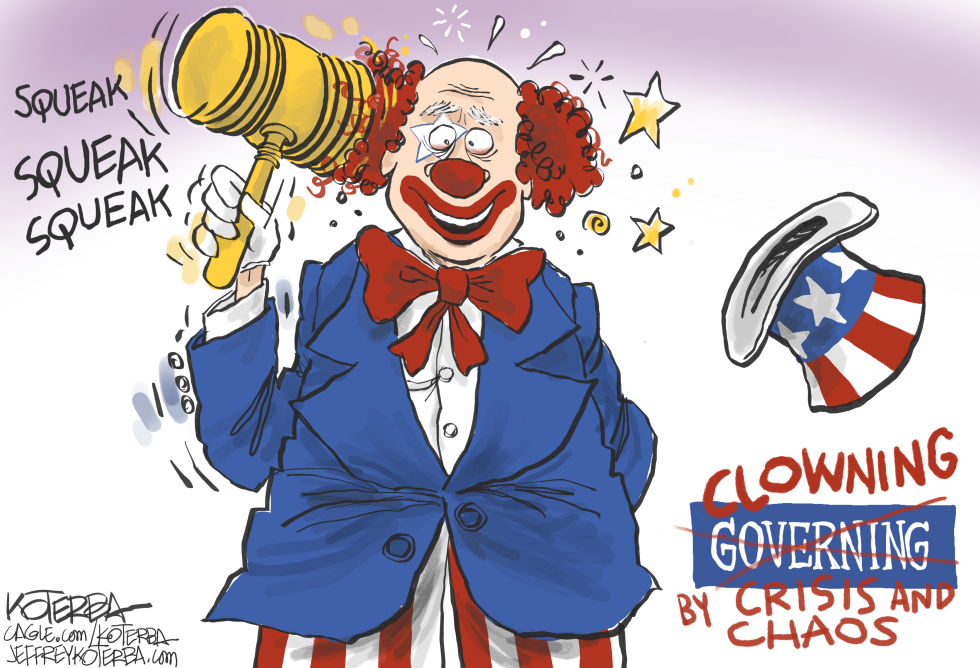 Governing or Clowning?