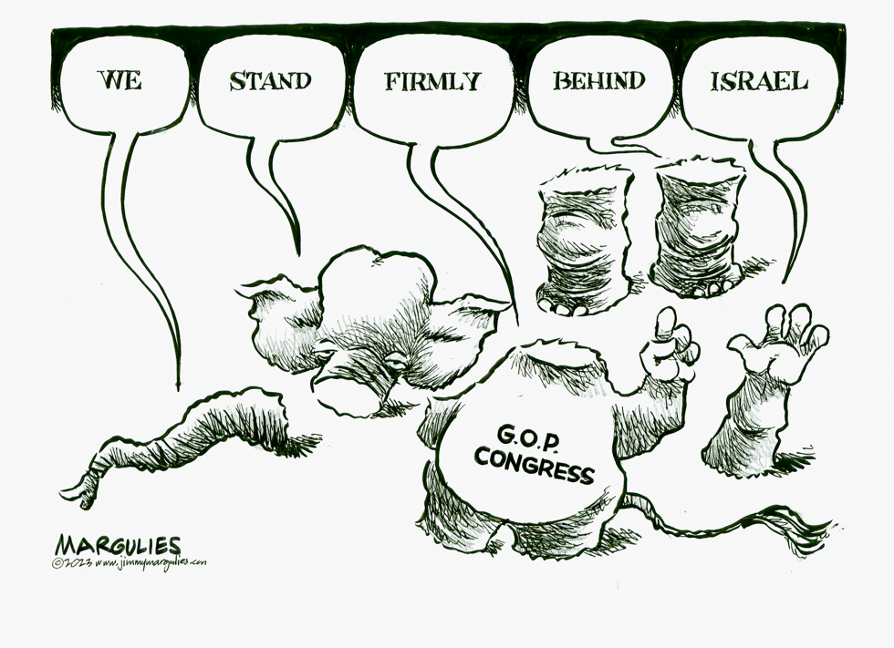 Congressional Republican disarray and Israel