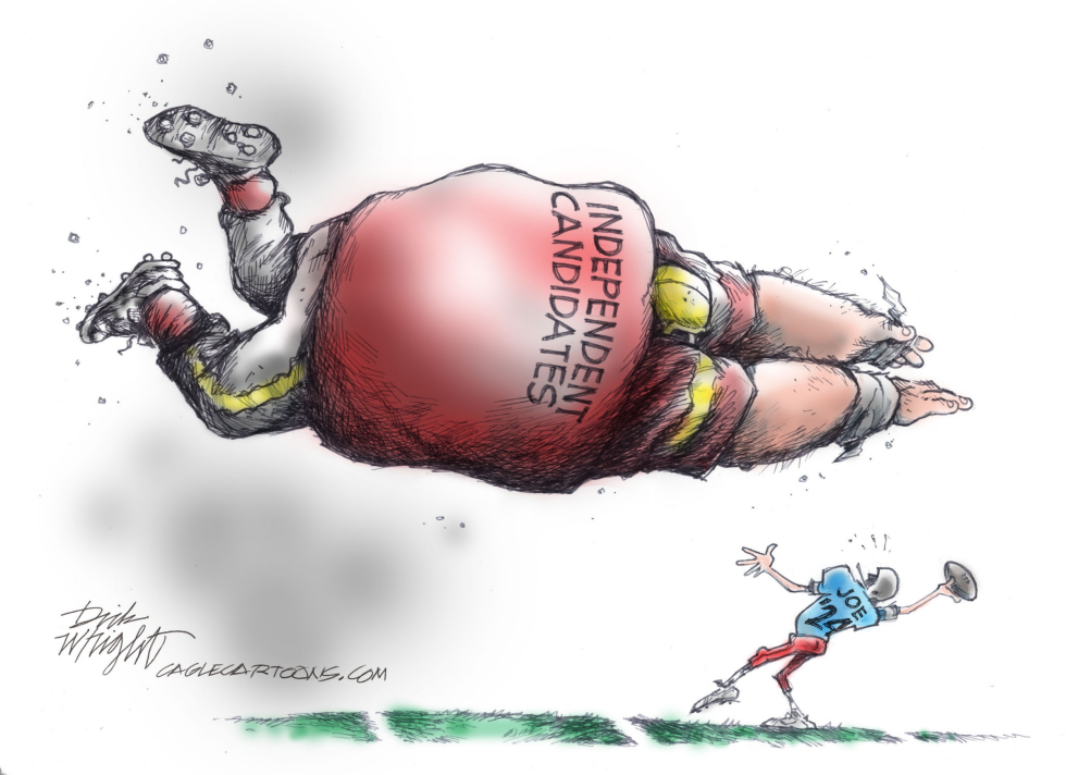 Independent Candidates Hurt Biden