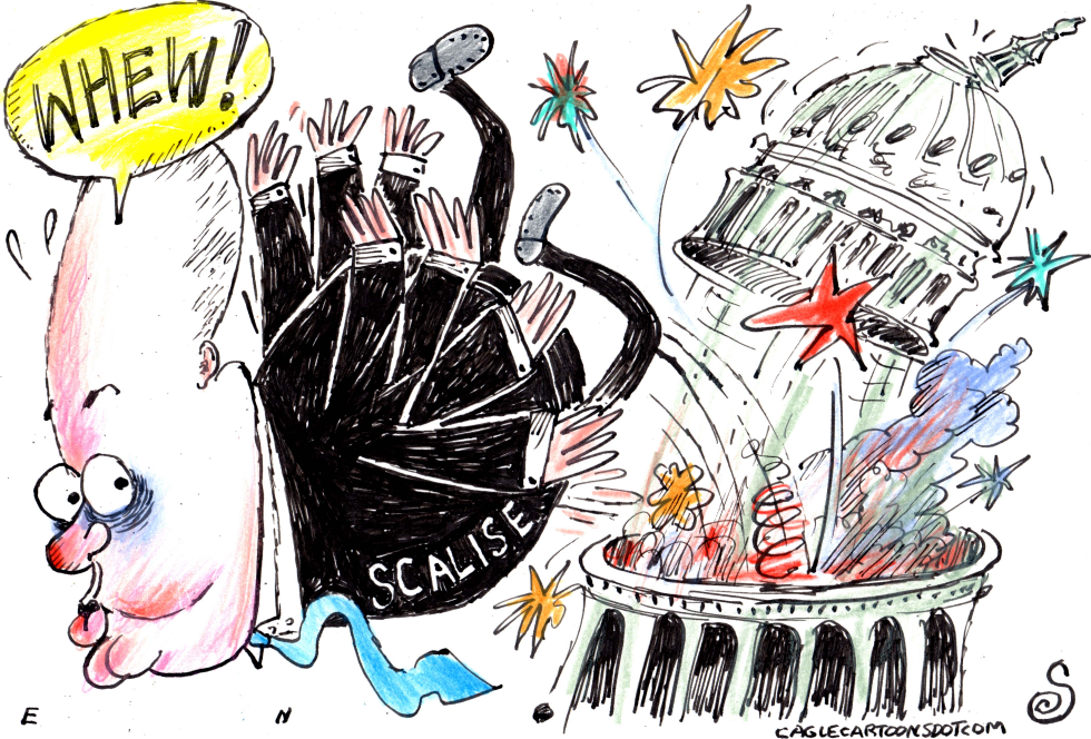 SCALISE ESCAPES