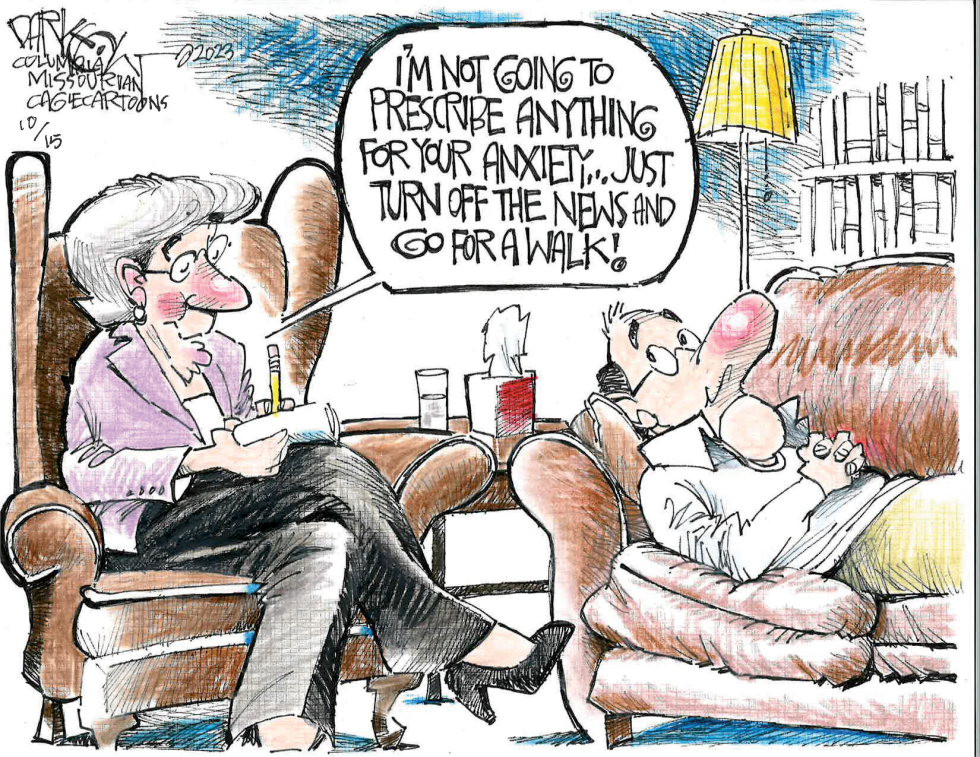 Turn off the news