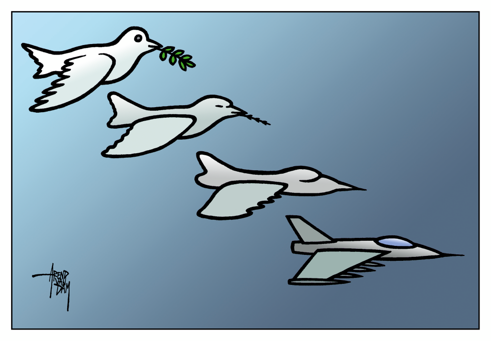 from peace to bombing