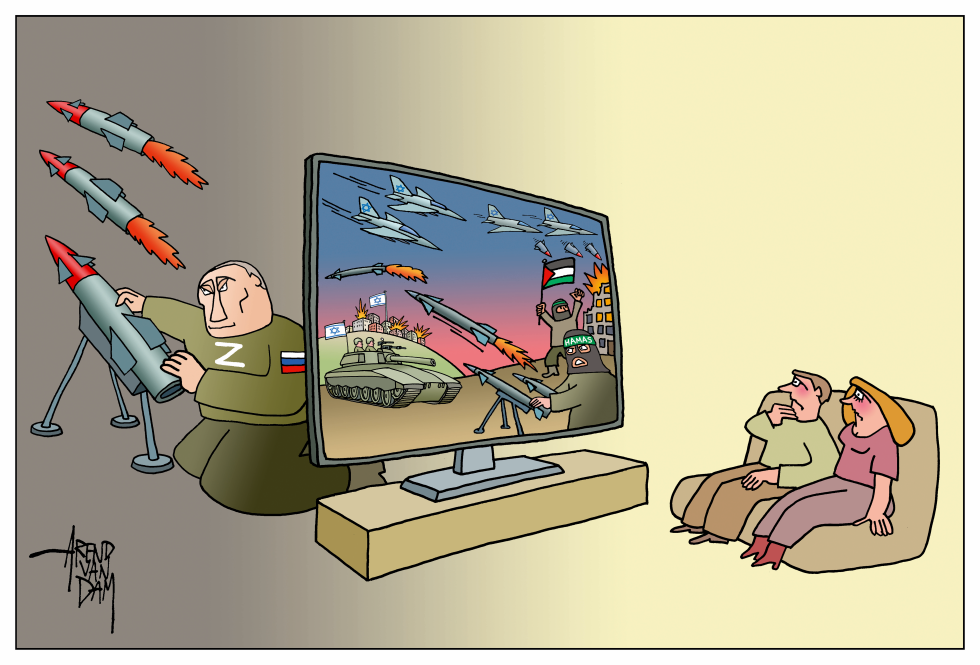 Putin out of focus