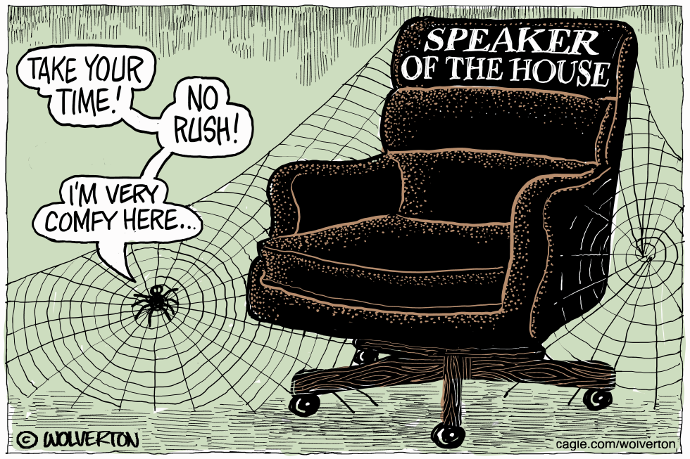 Speakers Chair Still Empty