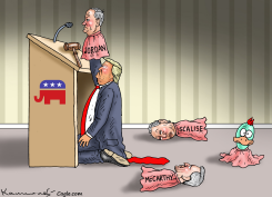 REPUBLICAN TALKING HEADS by Marian Kamensky