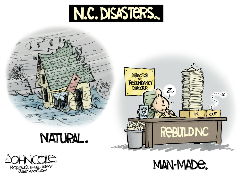 NORTH CAROLINA Natural and man-made disasters
