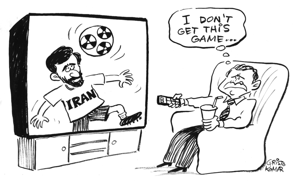 The Soccer Fan - B&W