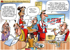 NETFLIX TO OPEN RESTAURANTS by Dave Whamond
