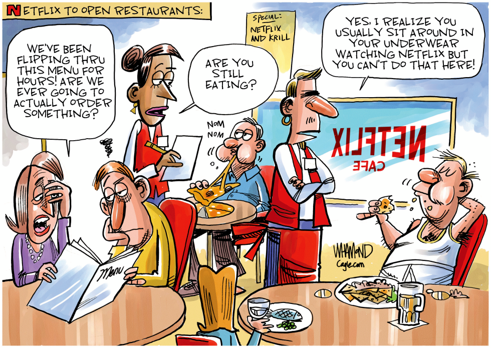 Netflix to open restaurants