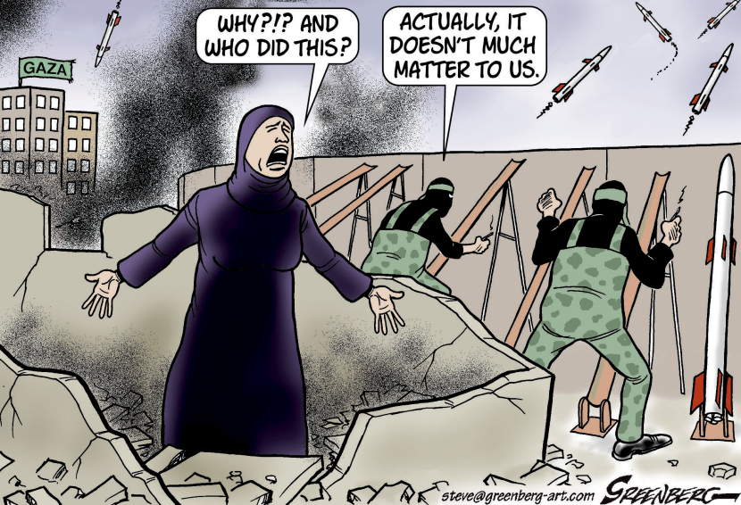 Gaza Rocket Misfires