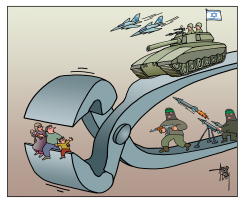 GAZA VICTIMS by Arend van Dam