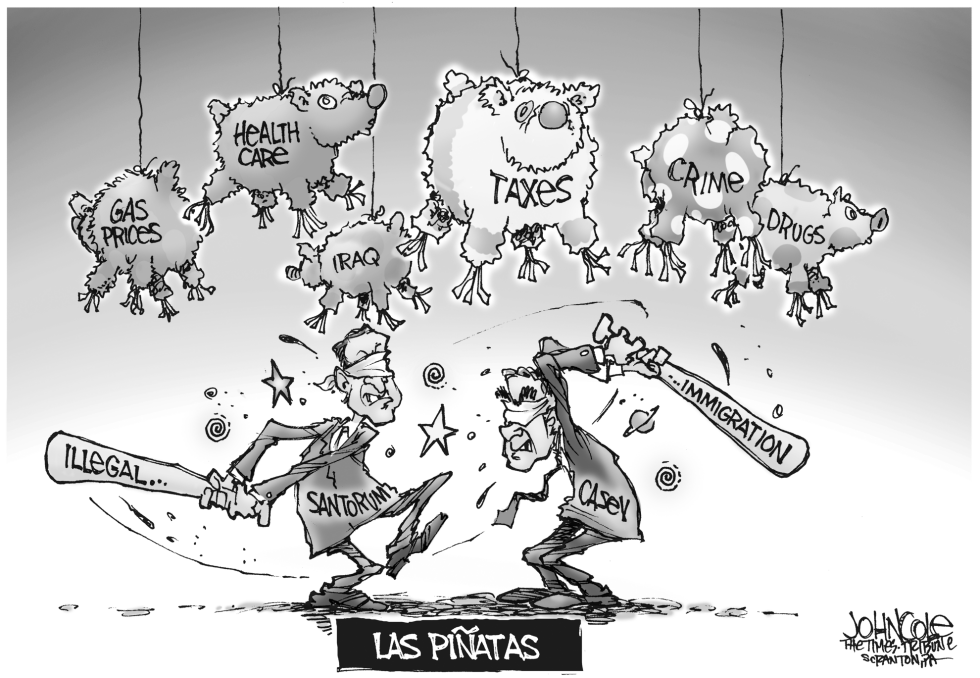 PA -- Santorum vs Casey