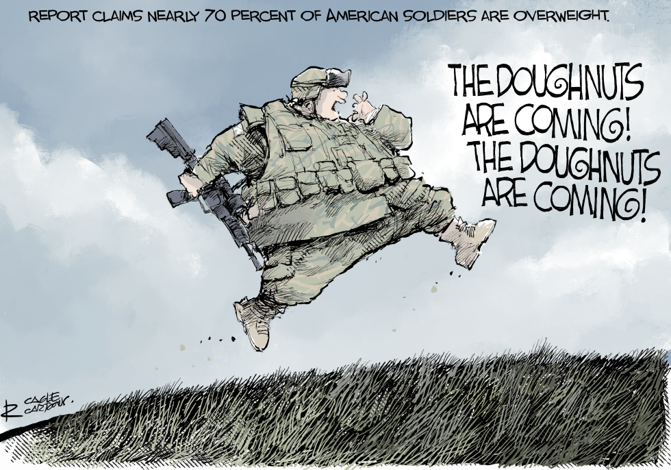 Overweight Soldiers