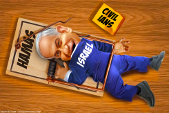 ISRAëL FALLS INTO THE TRAP OF HAMAS by Bart van Leeuwen