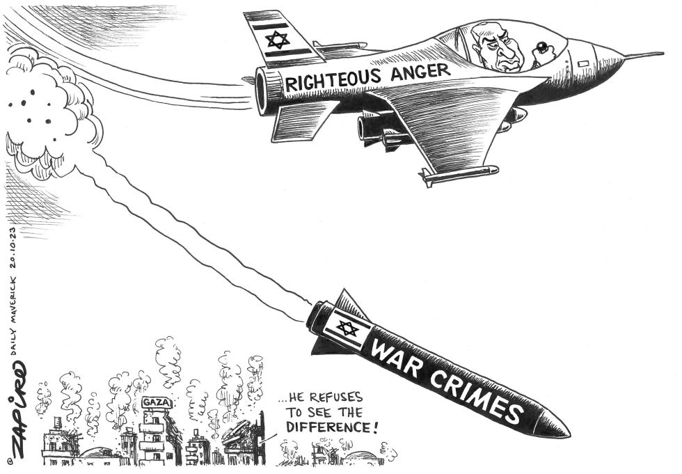 RIGHTEOUS ANGER by Zapiro
