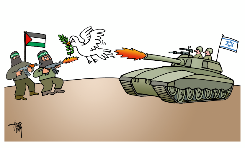 under fire