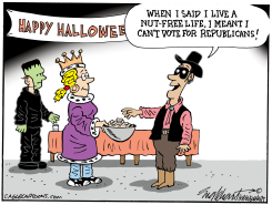 HAPPY HALLOWEEN by Bob Englehart