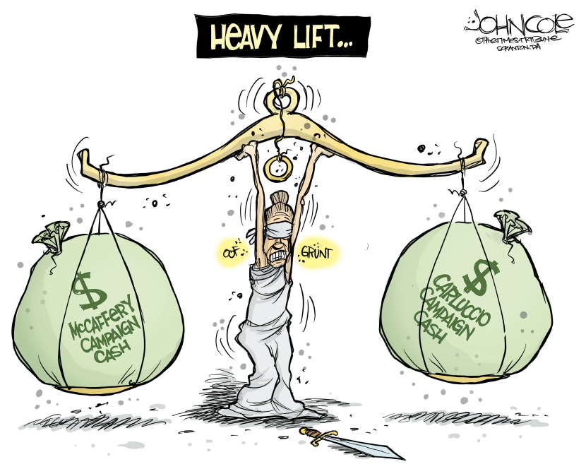 PENNSYLVANIA Justice's heavy lift
